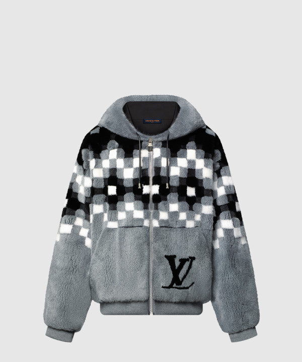 밍크 퍼 블루종