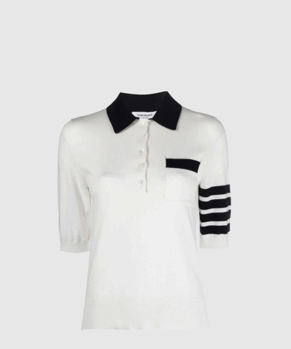 코튼 헥터 포인텔 사선 폴로