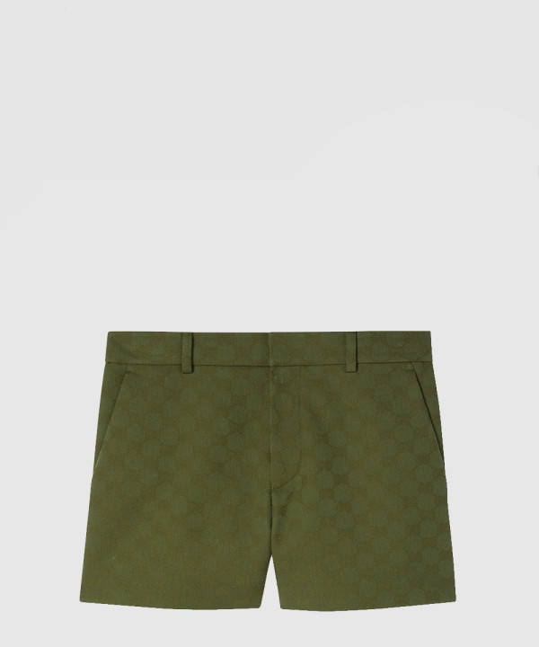 GG 코튼 가바딘 셔츠