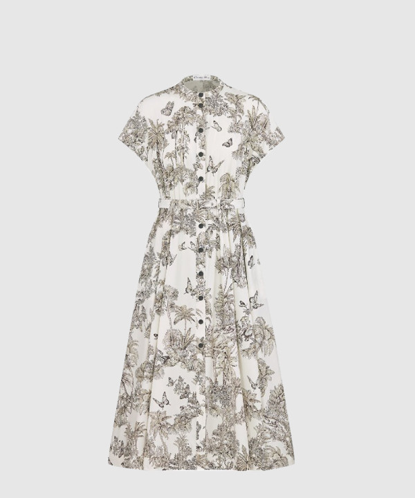 Dioriviera 미디 셔츠 드레스