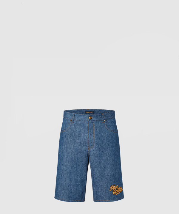 코튼 샴브레이 쇼츠