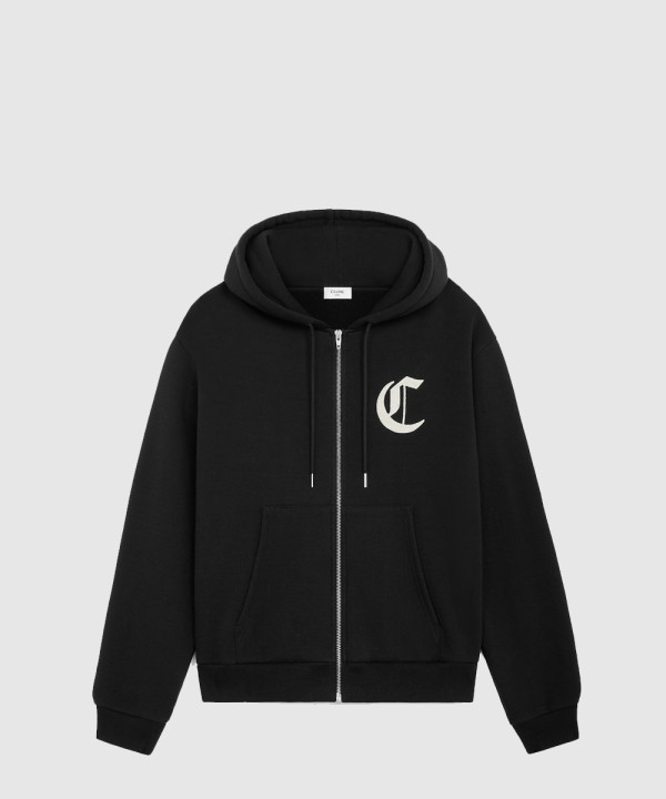 코튼 프리스 Zip 후드