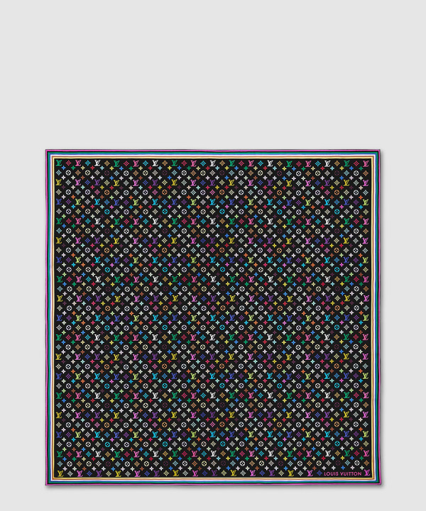 LV x TM 모노그램 멀티컬러 숄 M96078