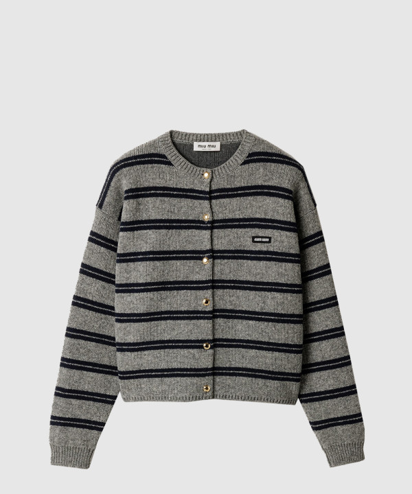 셰틀랜드 니트 카디건