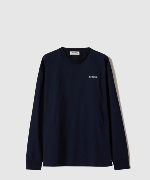 긴소매 저지 티셔츠