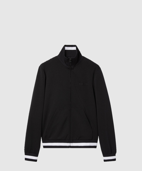 저지 집업 재킷