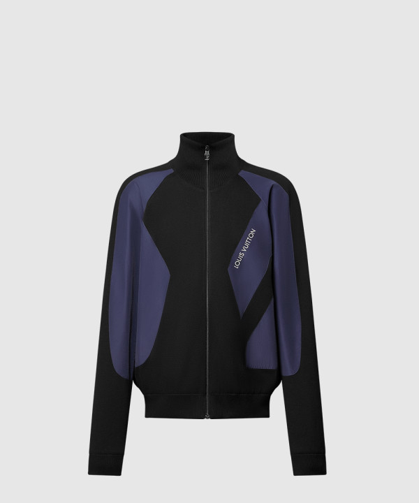 테크니컬 나일론 앤드 코튼 블루종