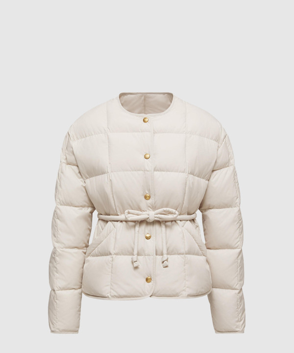 Caramagne 벨트 쇼트 다운 재킷