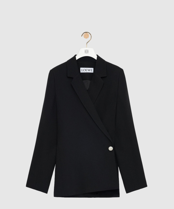 재킷 스트레치 비스코스 혼방