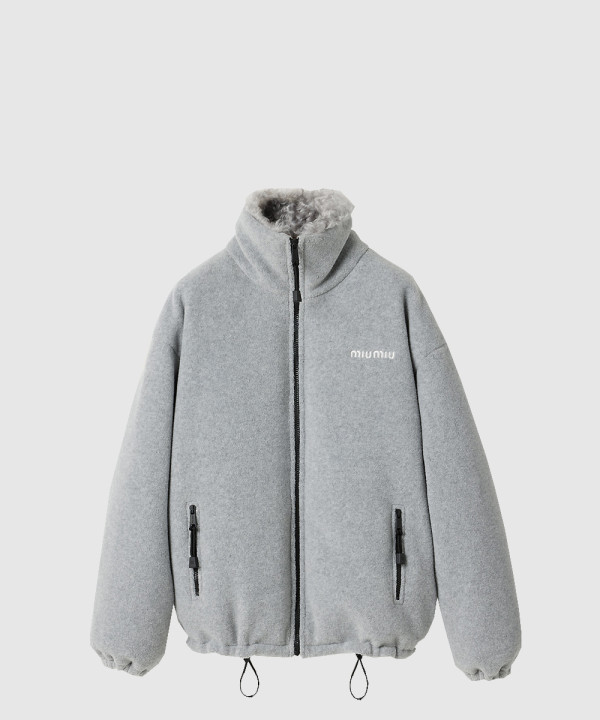 플리스 다운 재킷