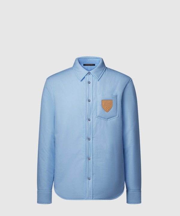 리버서블 패딩 롱 슬리브드 오버셔츠