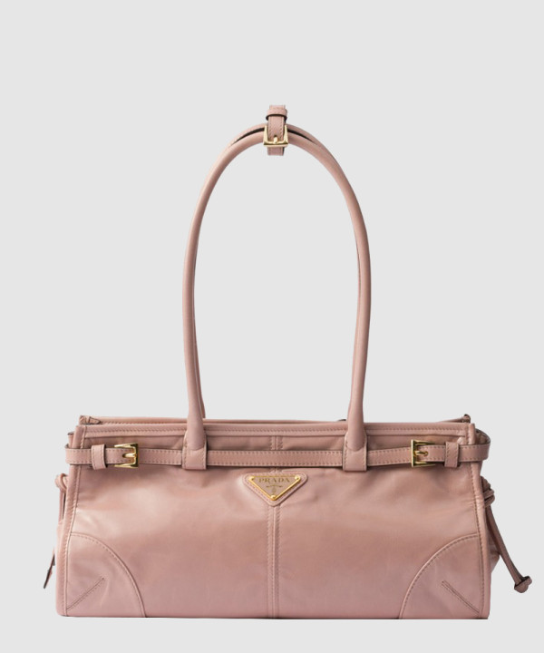 보니 미디엄 가죽 핸드백 1BA426